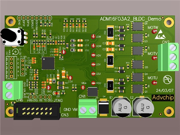 ADM16F03A2Q电机驱动DEMO板